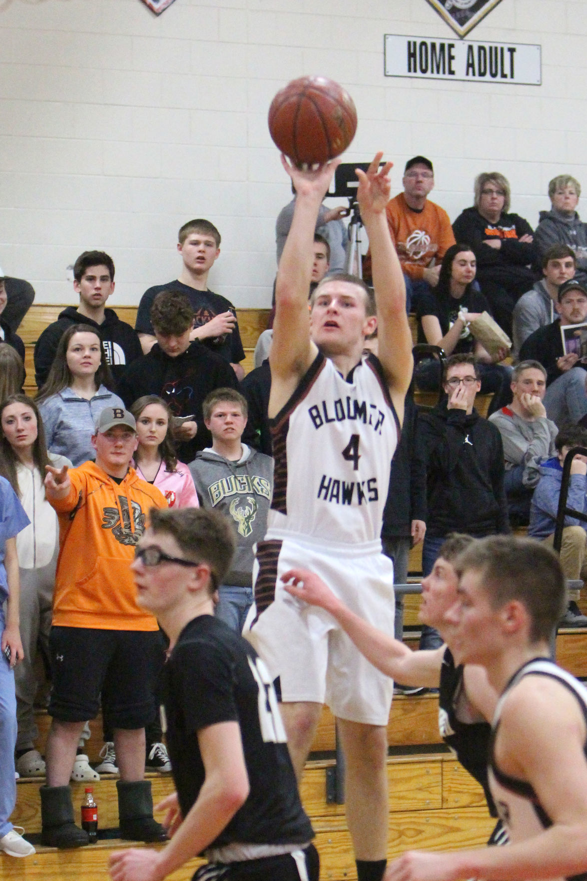 Hayward at Bloomer boys basketball 3-1-19